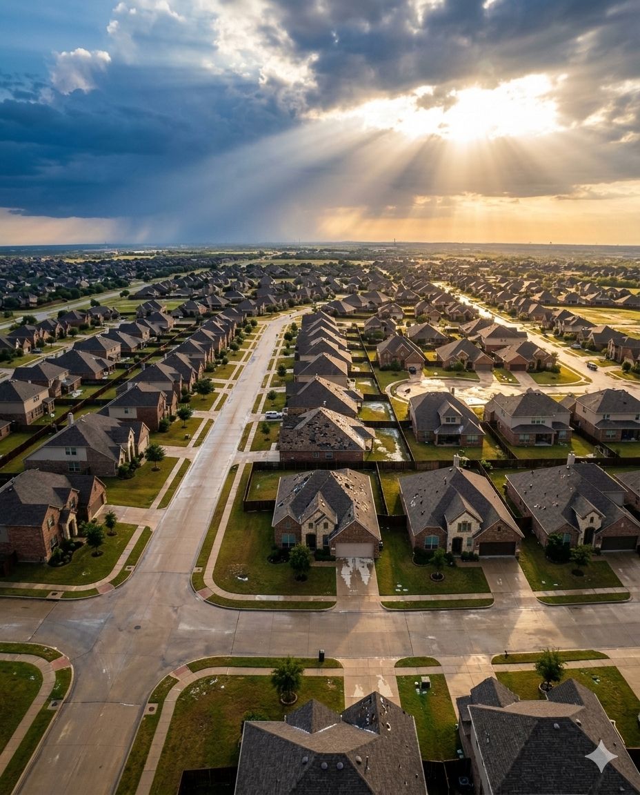Storm and hail damage to residential property requiring professional appraisal assessment